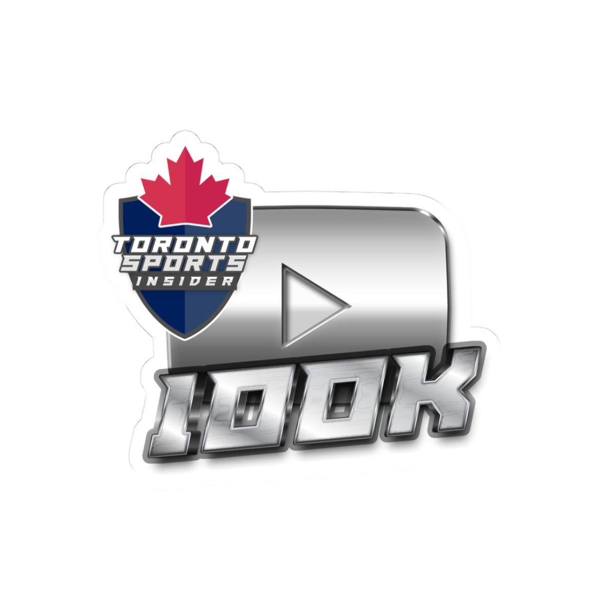 100K Toronto Sports Insider Kiss-Cut Stickers