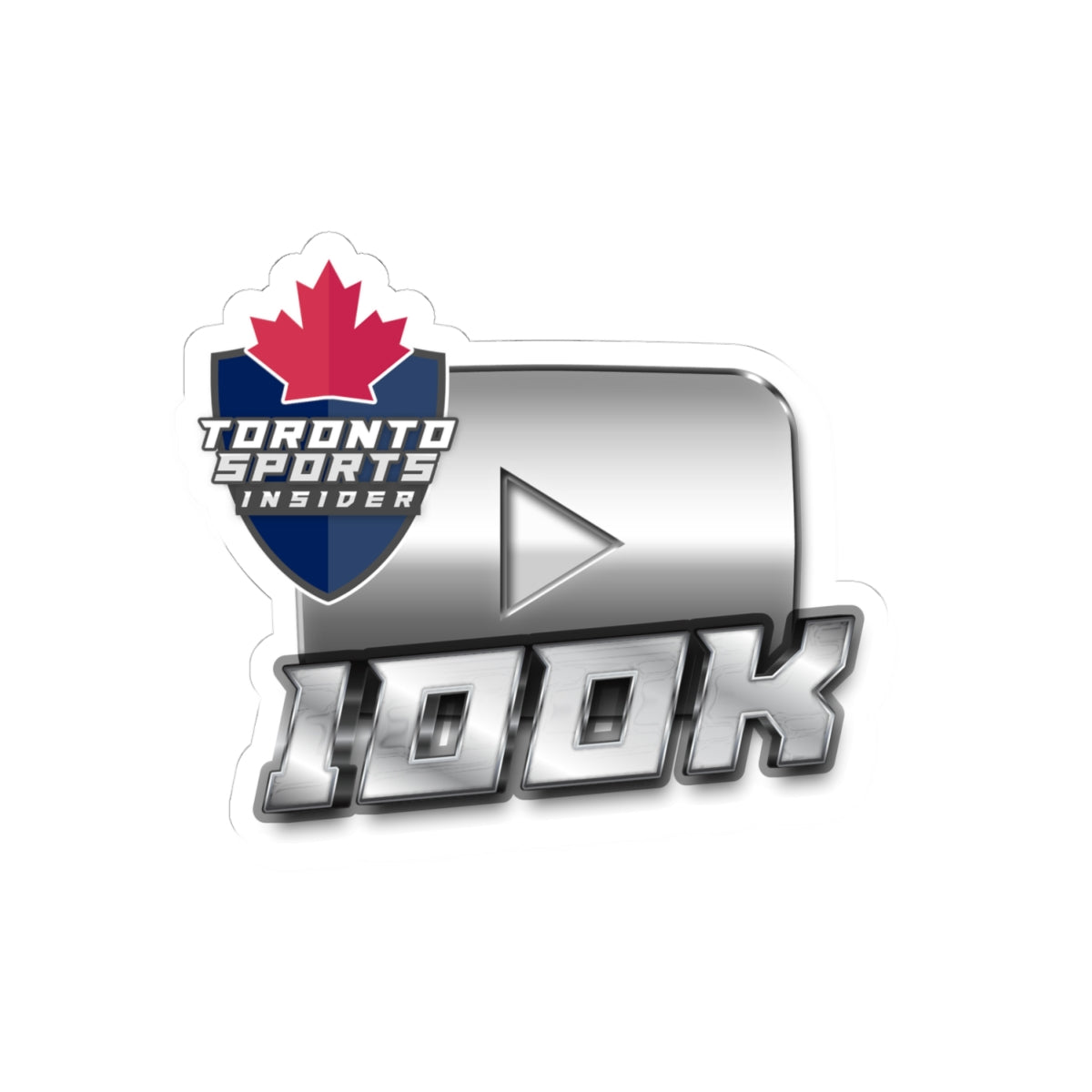 100K Toronto Sports Insider Kiss-Cut Stickers