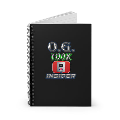 O.G. 100K Insider Spiral Notebook