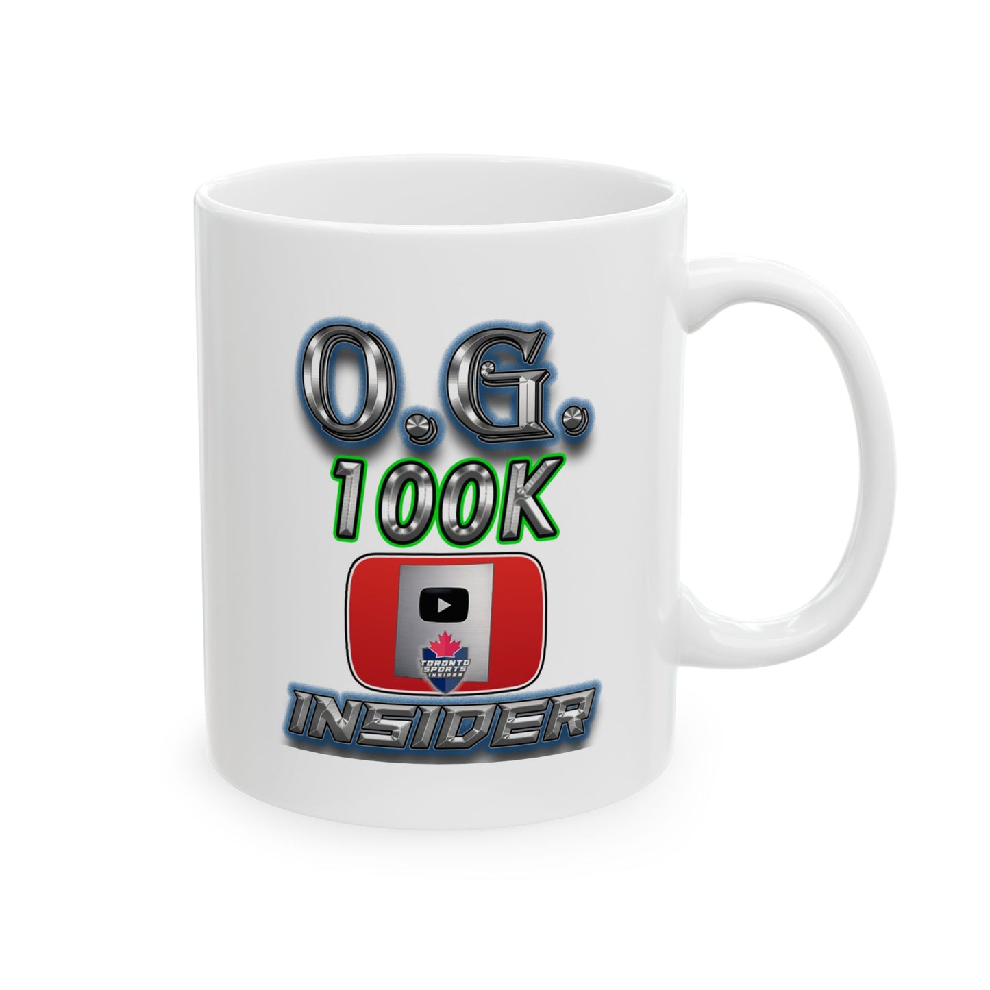 O.G. 100K Insider Ceramic Mug - 11oz