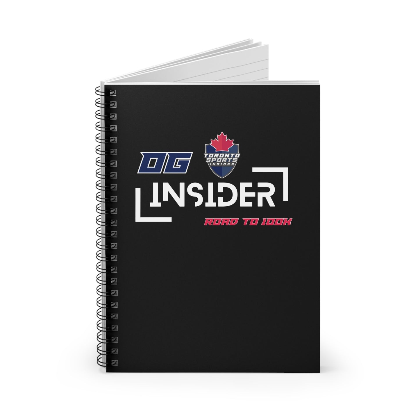 O.G. Insider Road to 100K Spiral Notebook