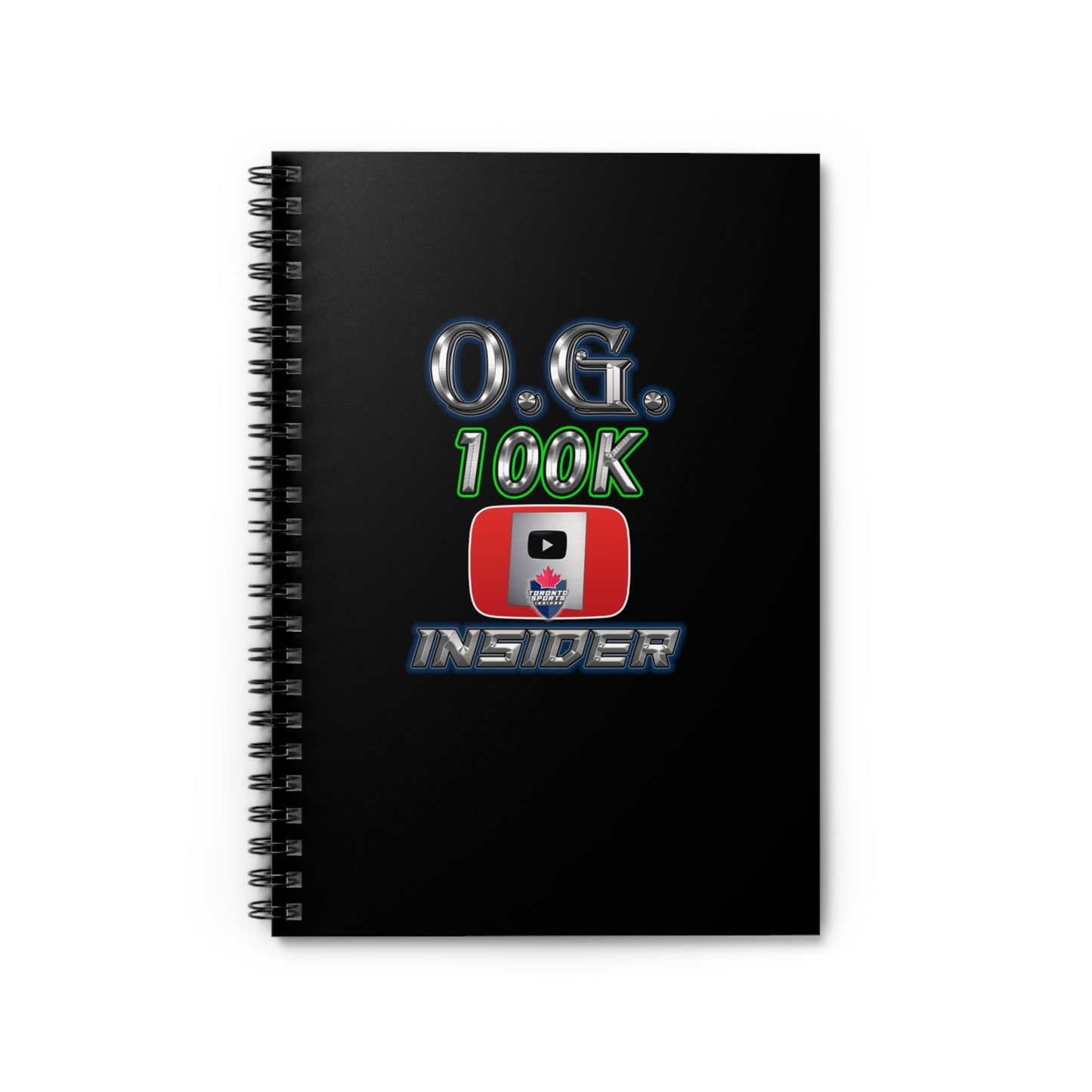 O.G. 100K Insider Spiral Notebook