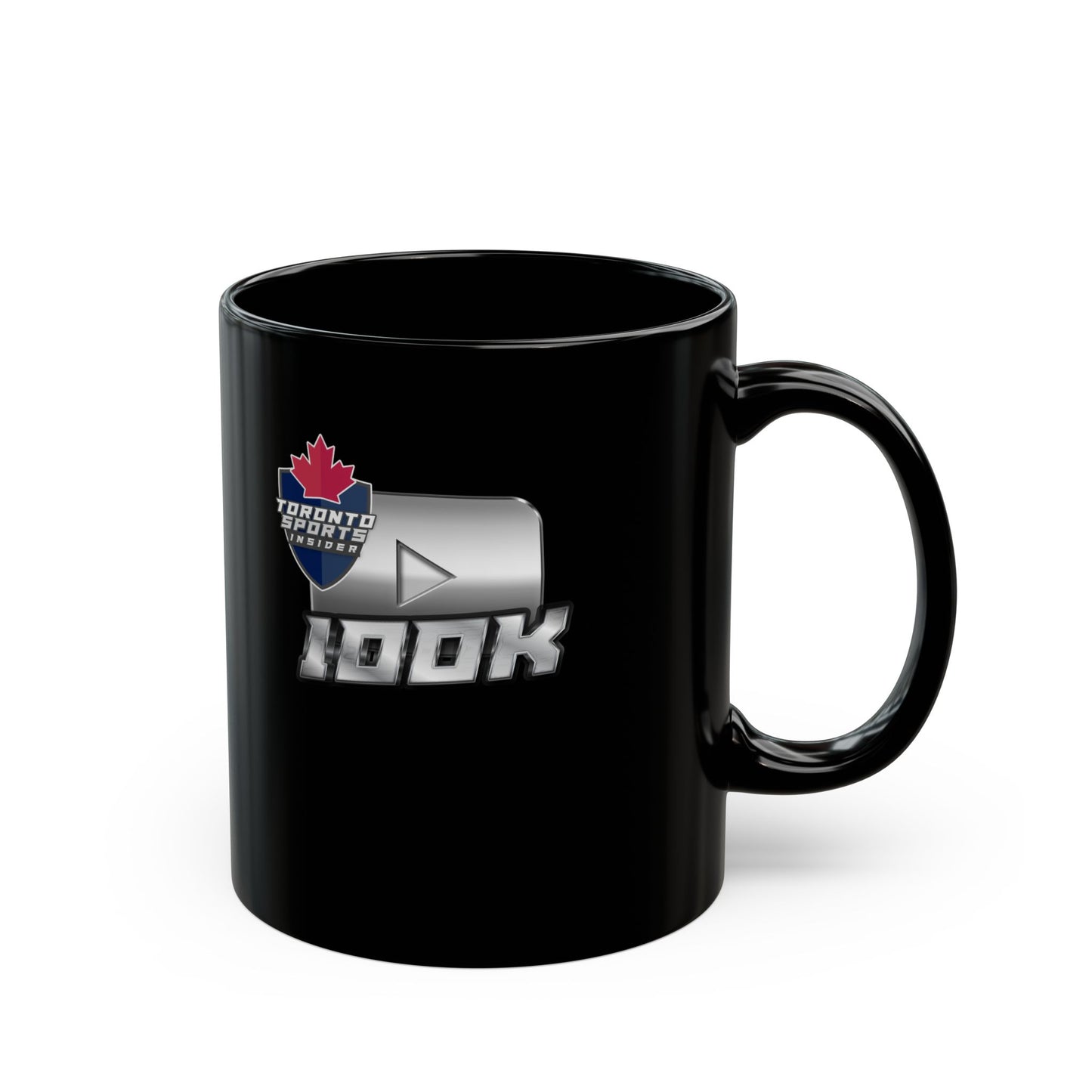100K Toronto Sports Insider Black Mug