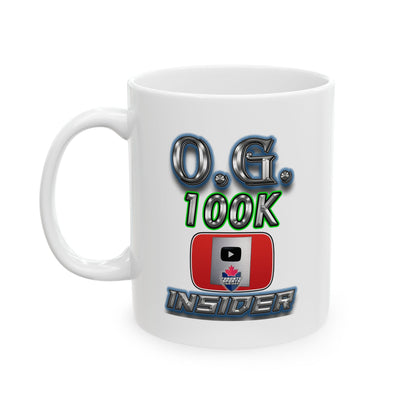 O.G. 100K Insider Ceramic Mug - 11oz